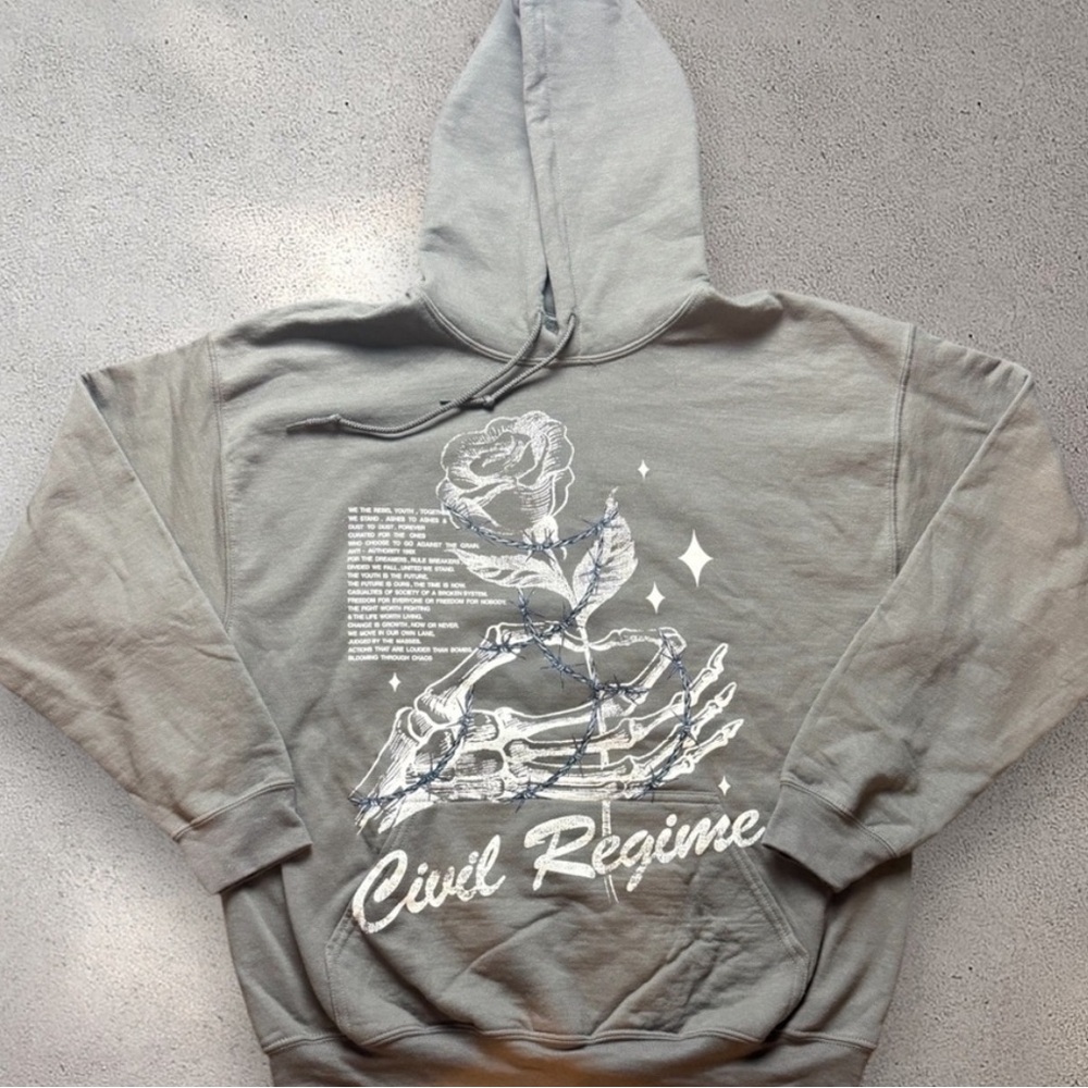 Civilregime Men’s Gray Pullover Sweater
